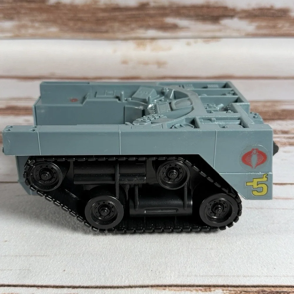 Vtg GI Joe Cobra Maggot Tank Vehicle 1987 Rear Piece Replacement Part OEM